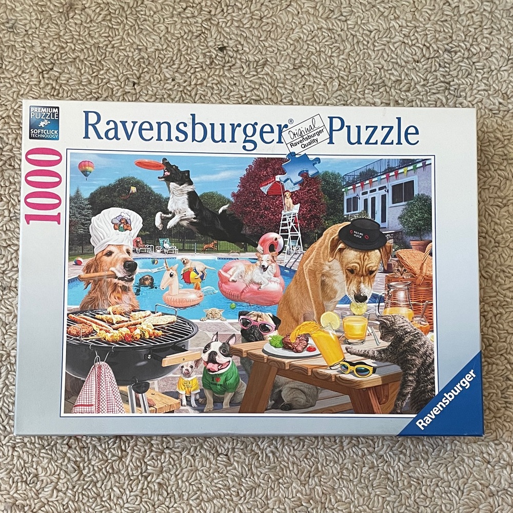 Dog Days of Summer - Ravensburger 1000 piece jigsaw puzzle